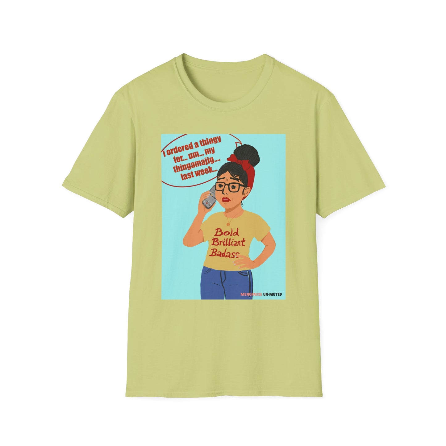Funny Menopause T-Shirt – Brain Fog Survival Cotton - Women Gift