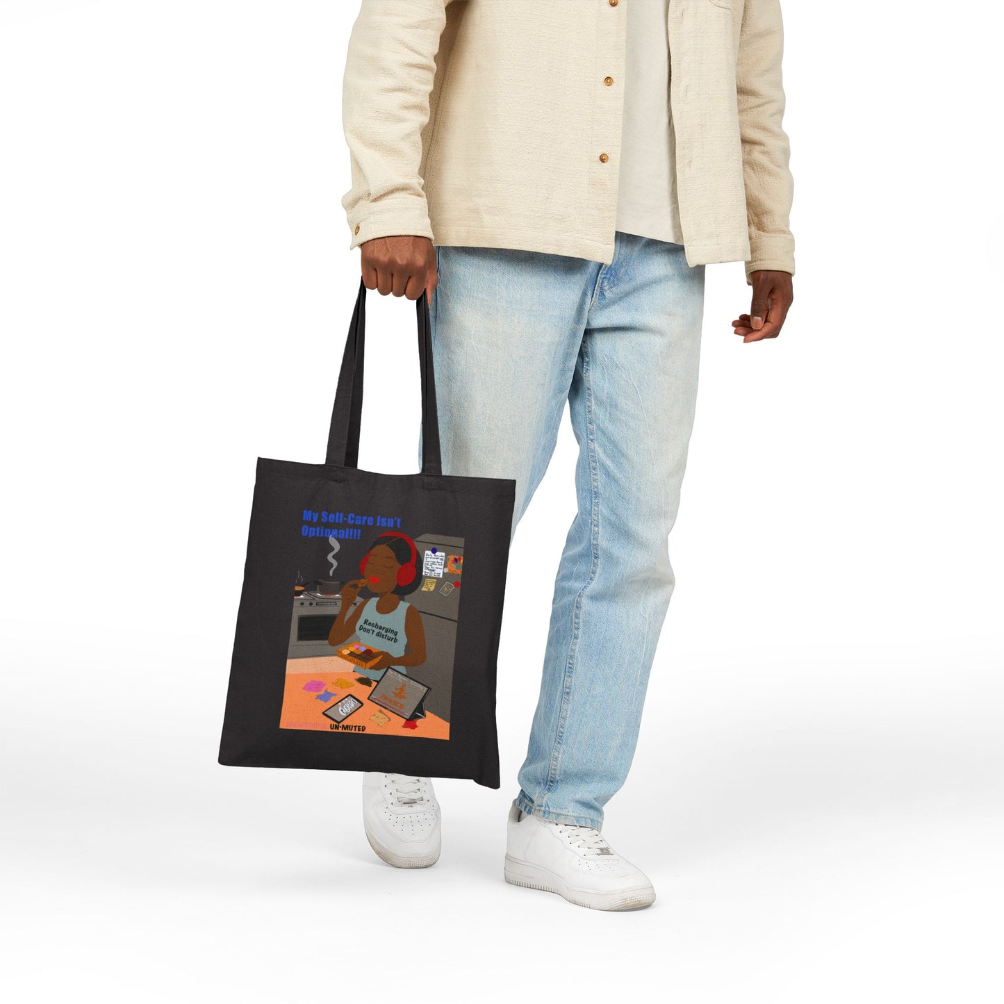 Funny Menopause Tote Bag – Mood Swing Survival Canvas & Cotton Gift for Women