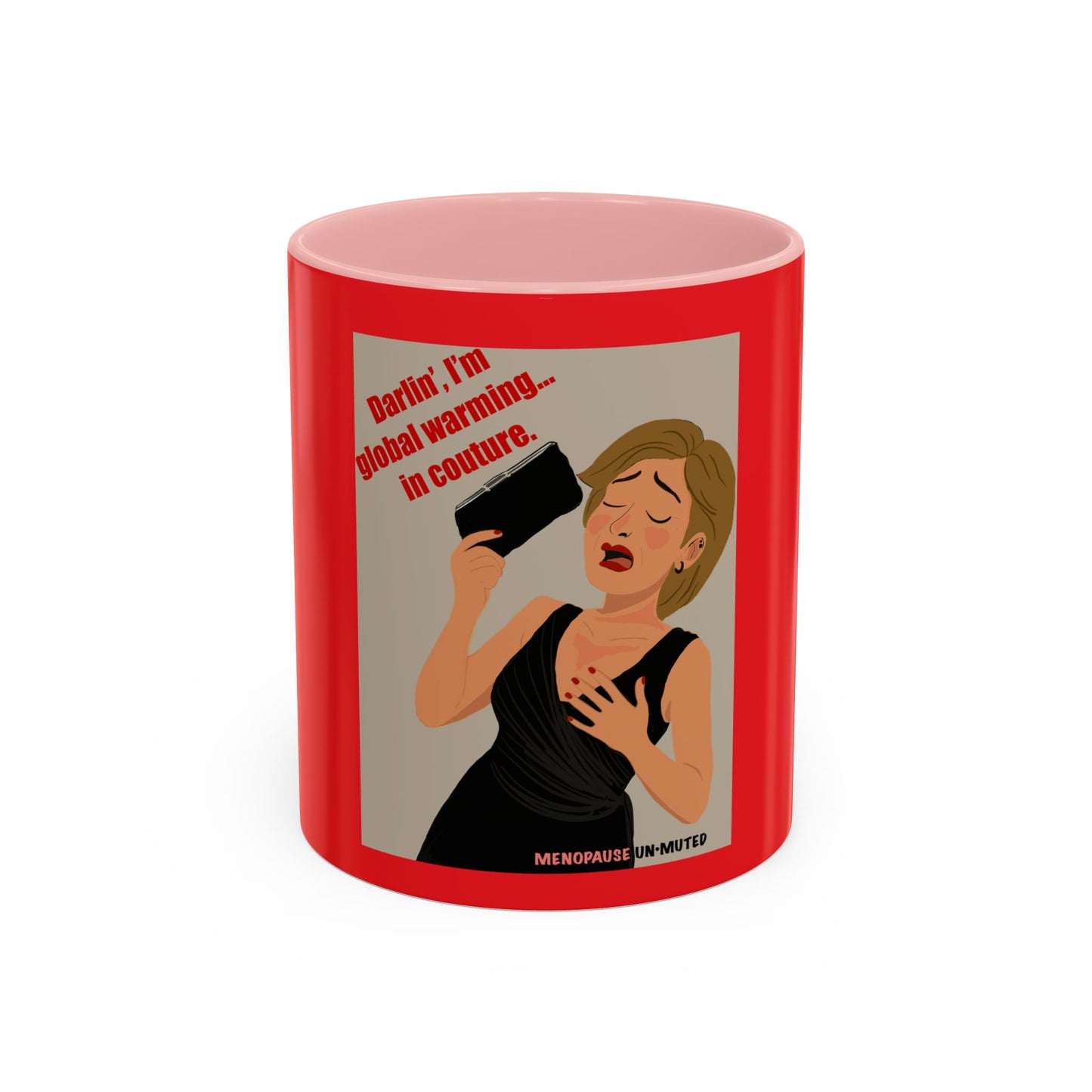 Funny Menopause Mug – Hot Flash Survival Coffee Cup for Women