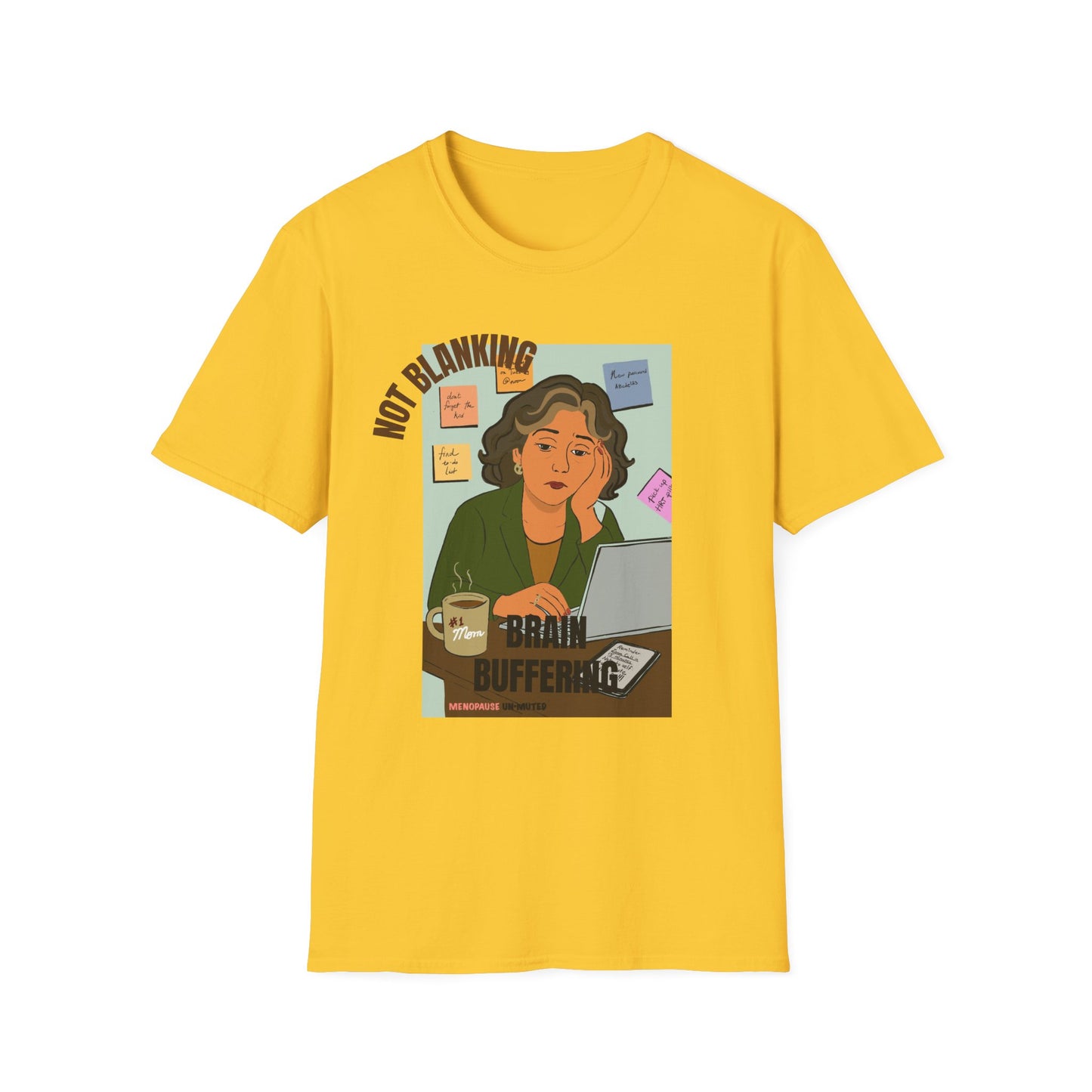 Funny Menopause T-Shirt – Brain Fog Survival Cotton - Women Gift