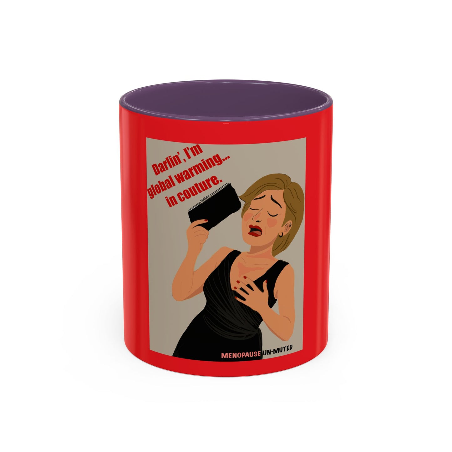 Funny Menopause Mug – Hot Flash Survival Coffee Cup for Women
