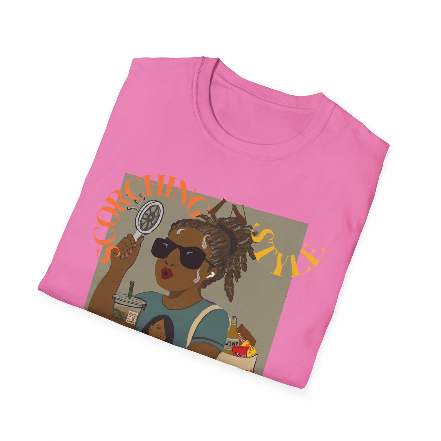 Funny Menopause T-Shirt – Hot Flash Survival Cotton Tee for Women