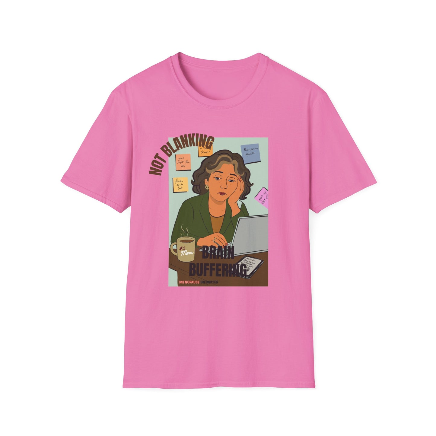 Funny Menopause T-Shirt – Brain Fog Survival Cotton - Women Gift