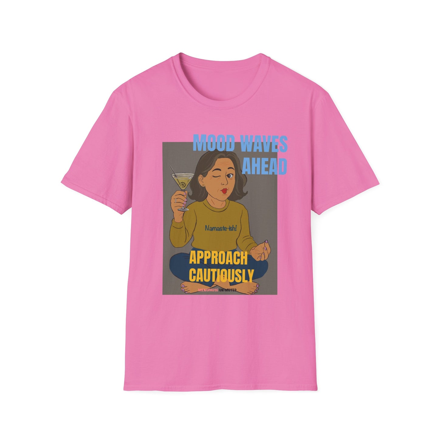 Funny Menopause T-Shirt – Mood Swing Survival Cotton Tee for Women