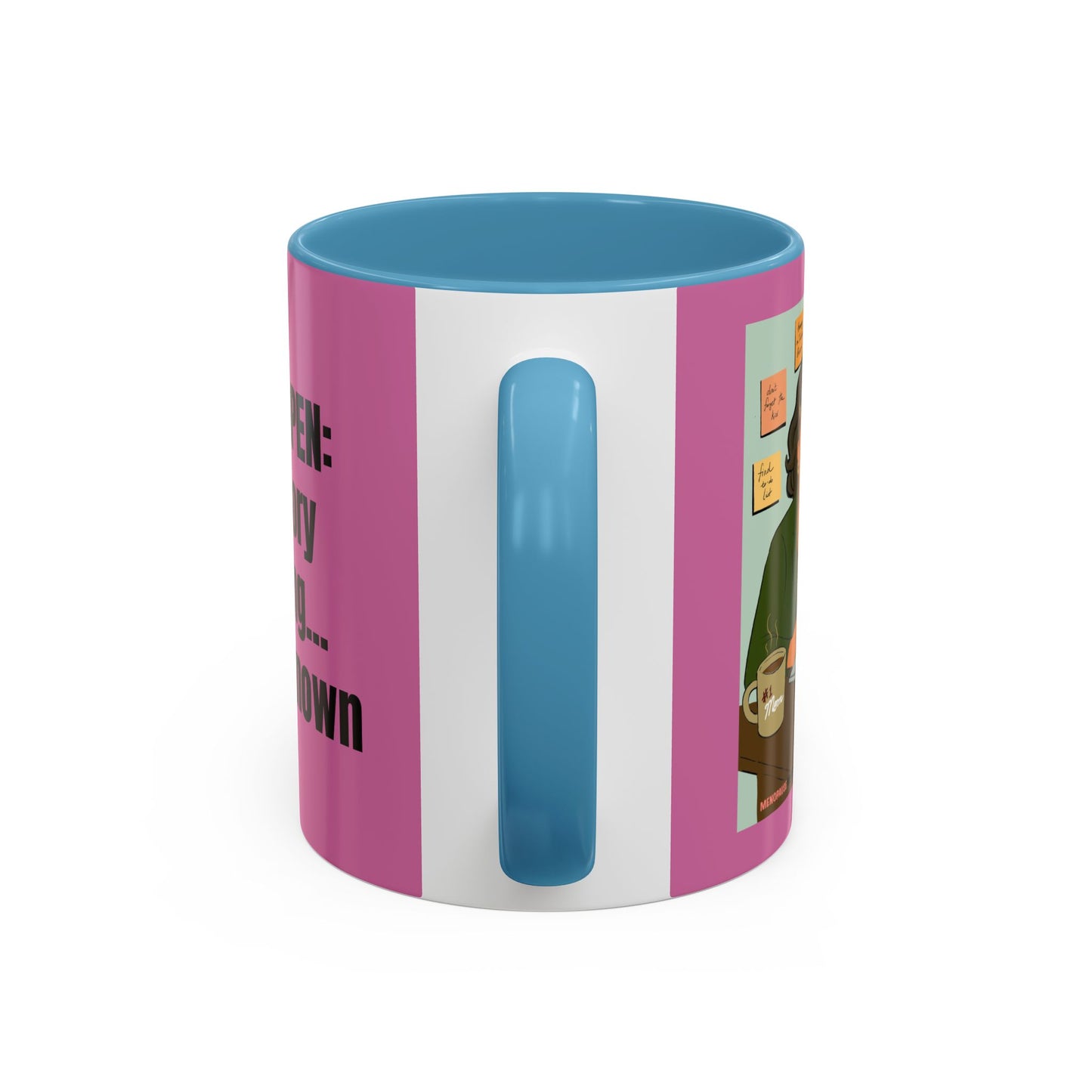 Funny Menopause Mug – Brain Fog Survival Mug for Women
