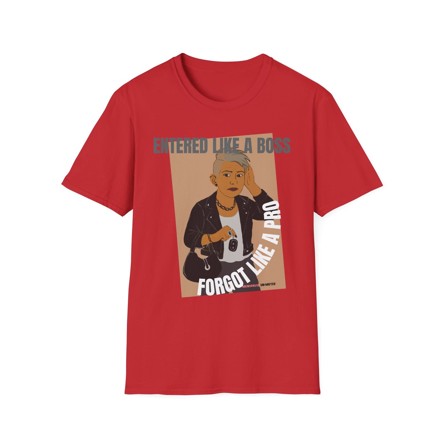Funny Menopause T-Shirt – Brain Fog Survival Cotton - Women Gift