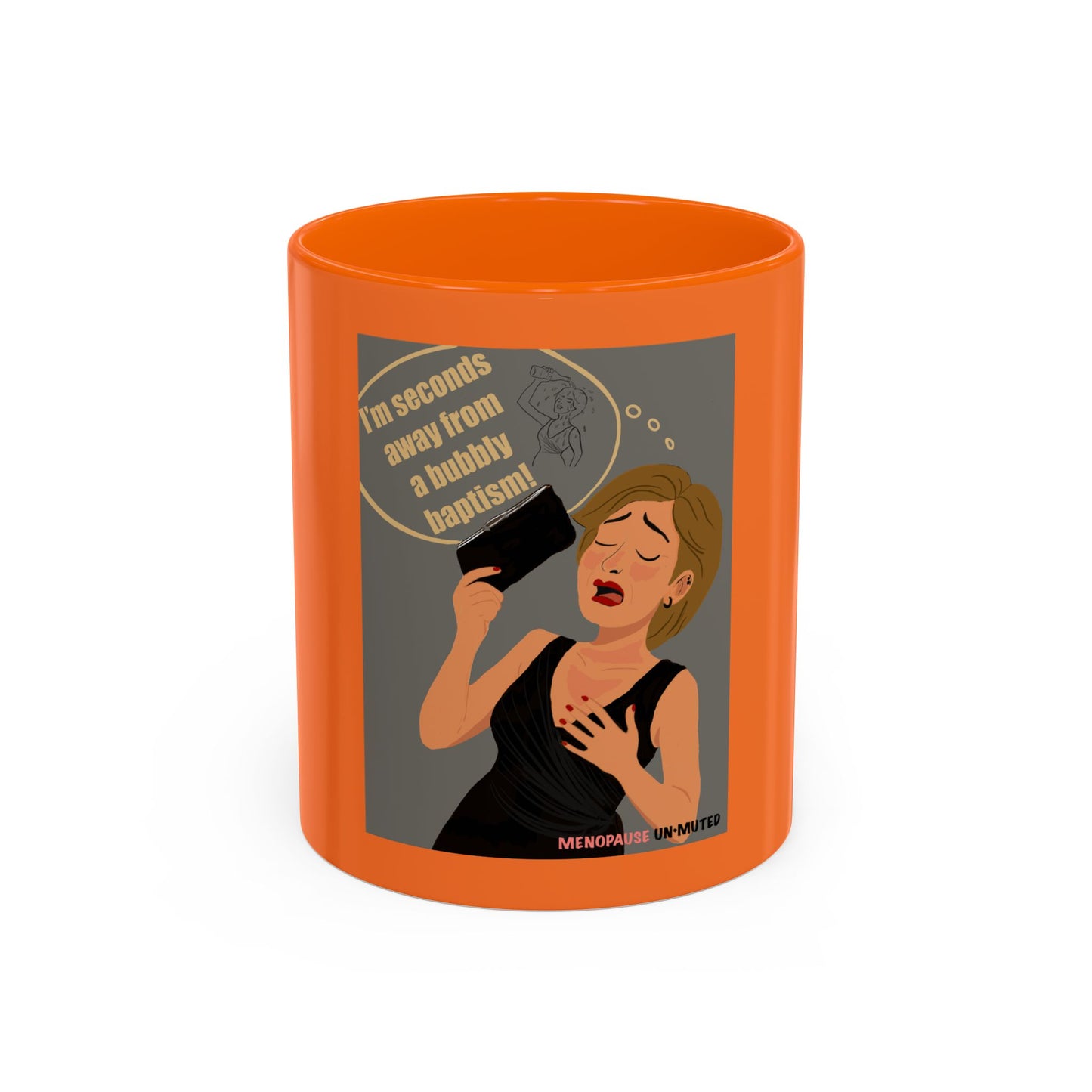 Funny Menopause Mug – Hot Flash Survival Coffee Cup for Women