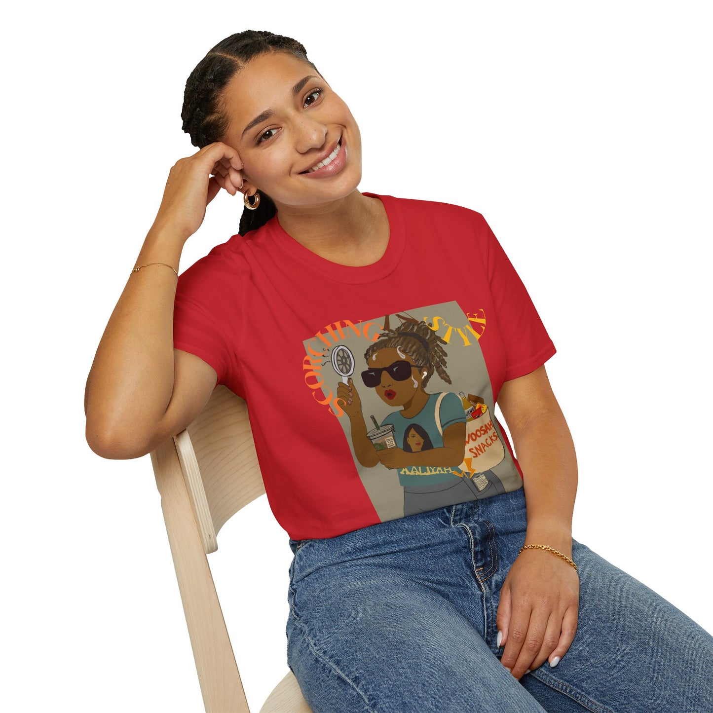 Funny Menopause T-Shirt – Hot Flash Survival Cotton Tee for Women