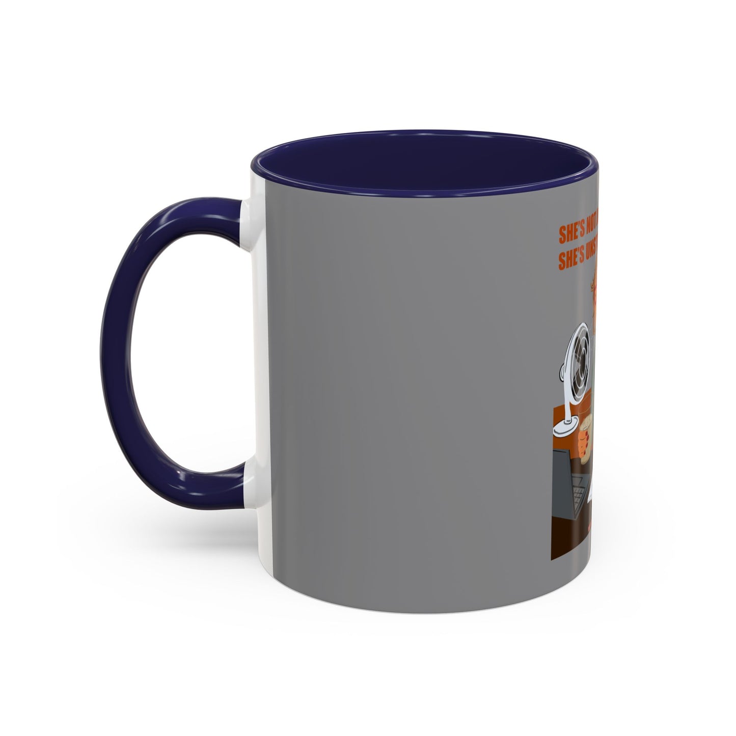Funny Menopause Mug – Hot Flash Survival Coffee Cup for Women