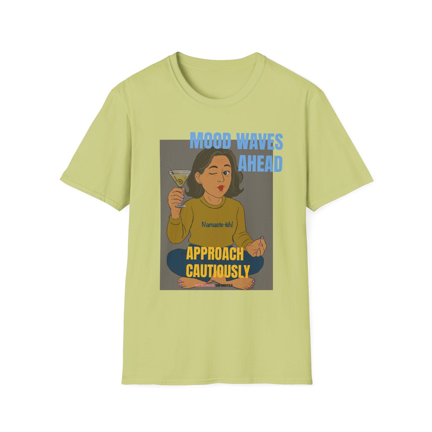 Funny Menopause T-Shirt – Mood Swing Survival Cotton Tee for Women
