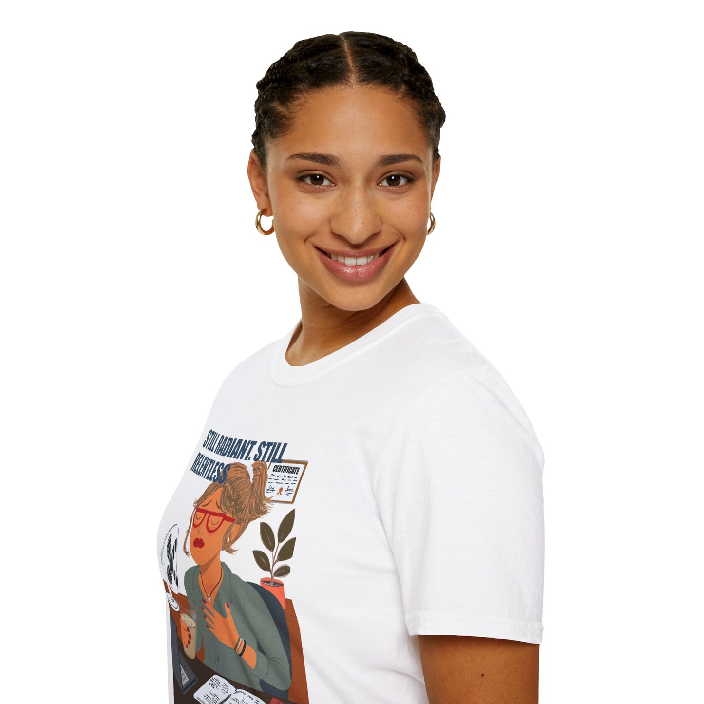 Funny Menopause T-Shirt – Hot Flash Survival Cotton Tee for Women