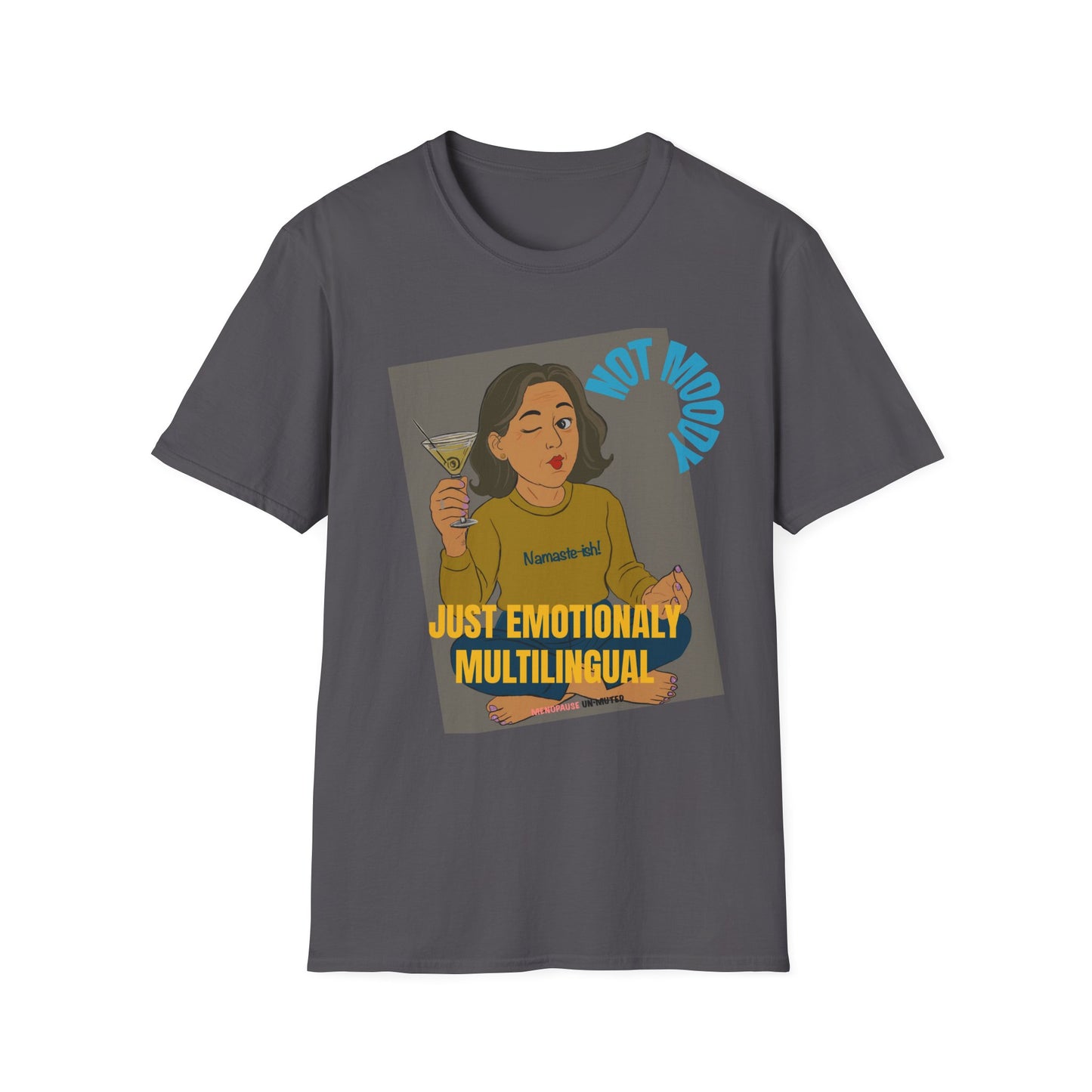 Funny Menopause T-Shirt – Mood Swing Survival Cotton Tee for Women