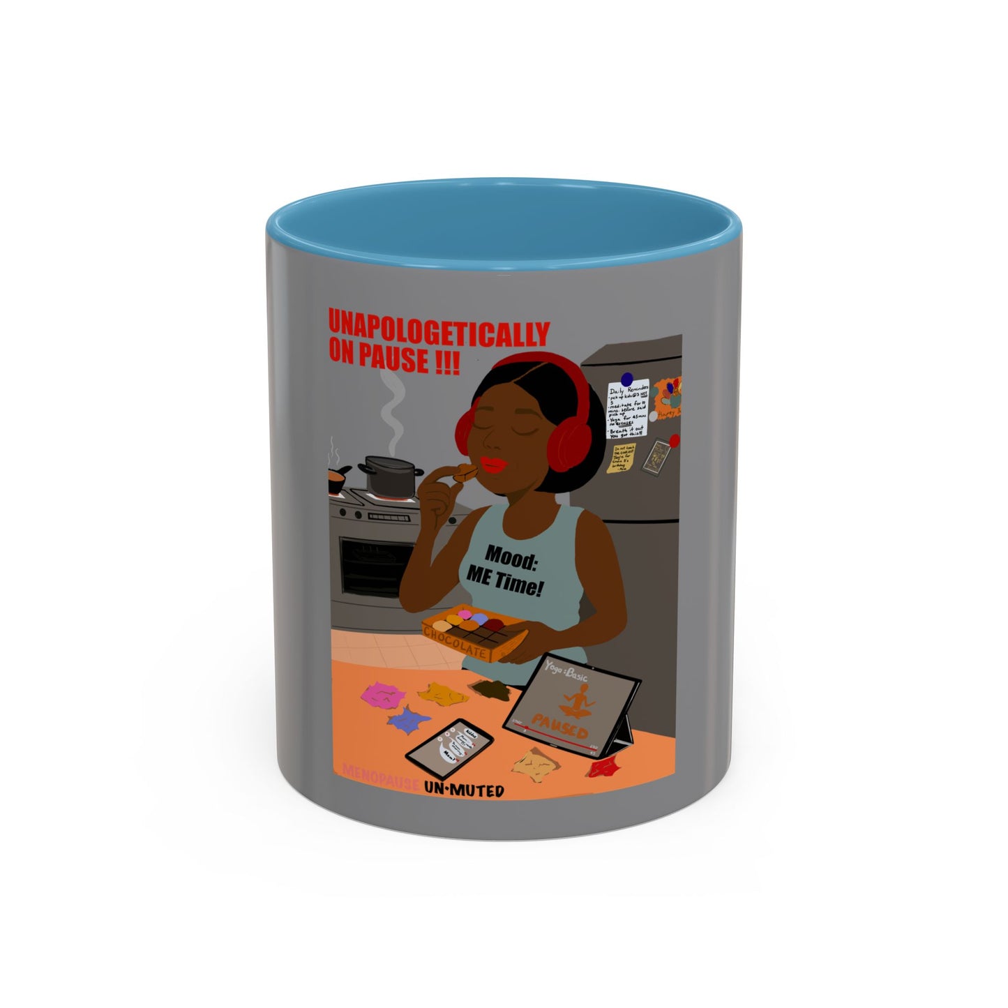 Funny Menopause Mug – Mood Swing Survival Coffee Cup for Women