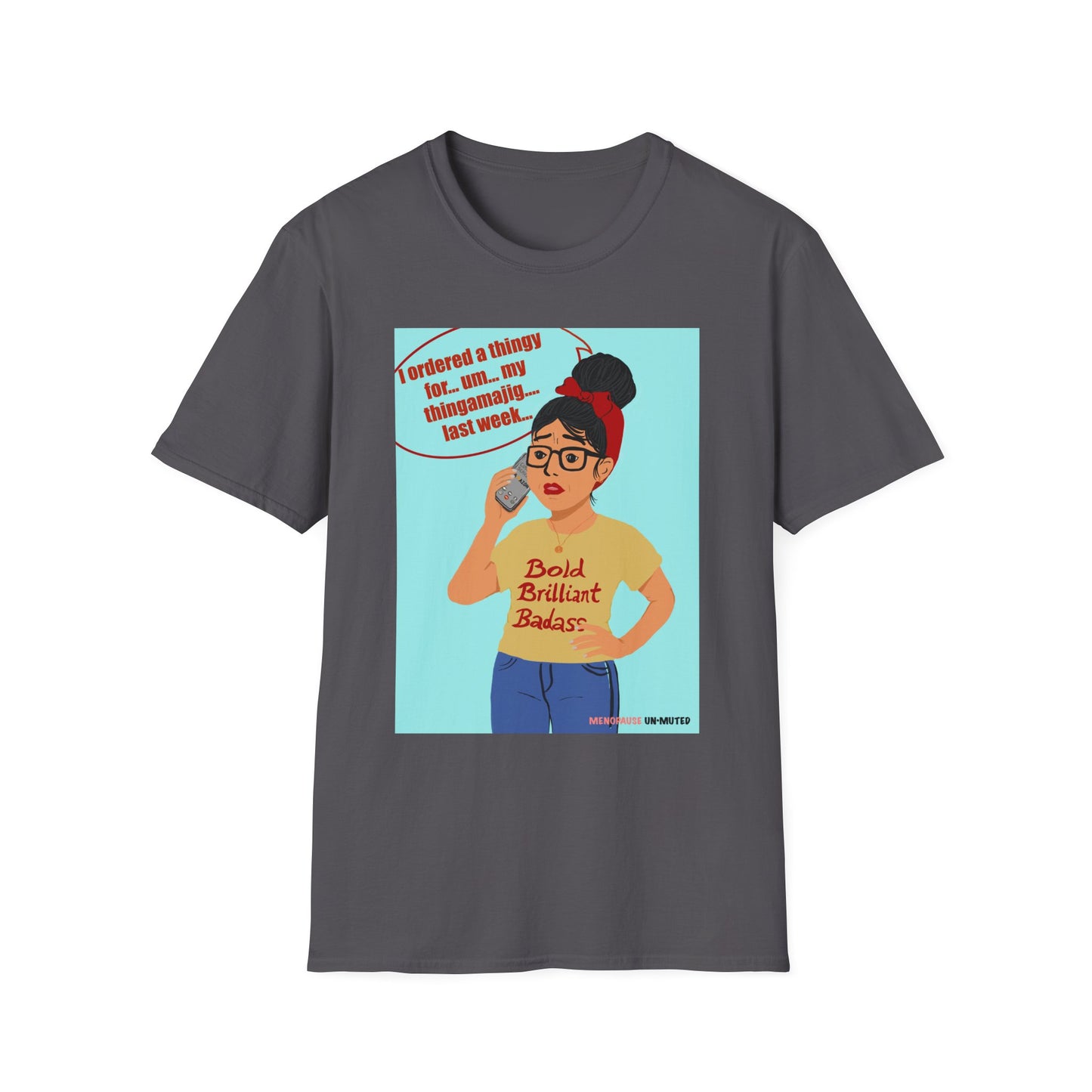 Funny Menopause T-Shirt – Brain Fog Survival Cotton - Women Gift