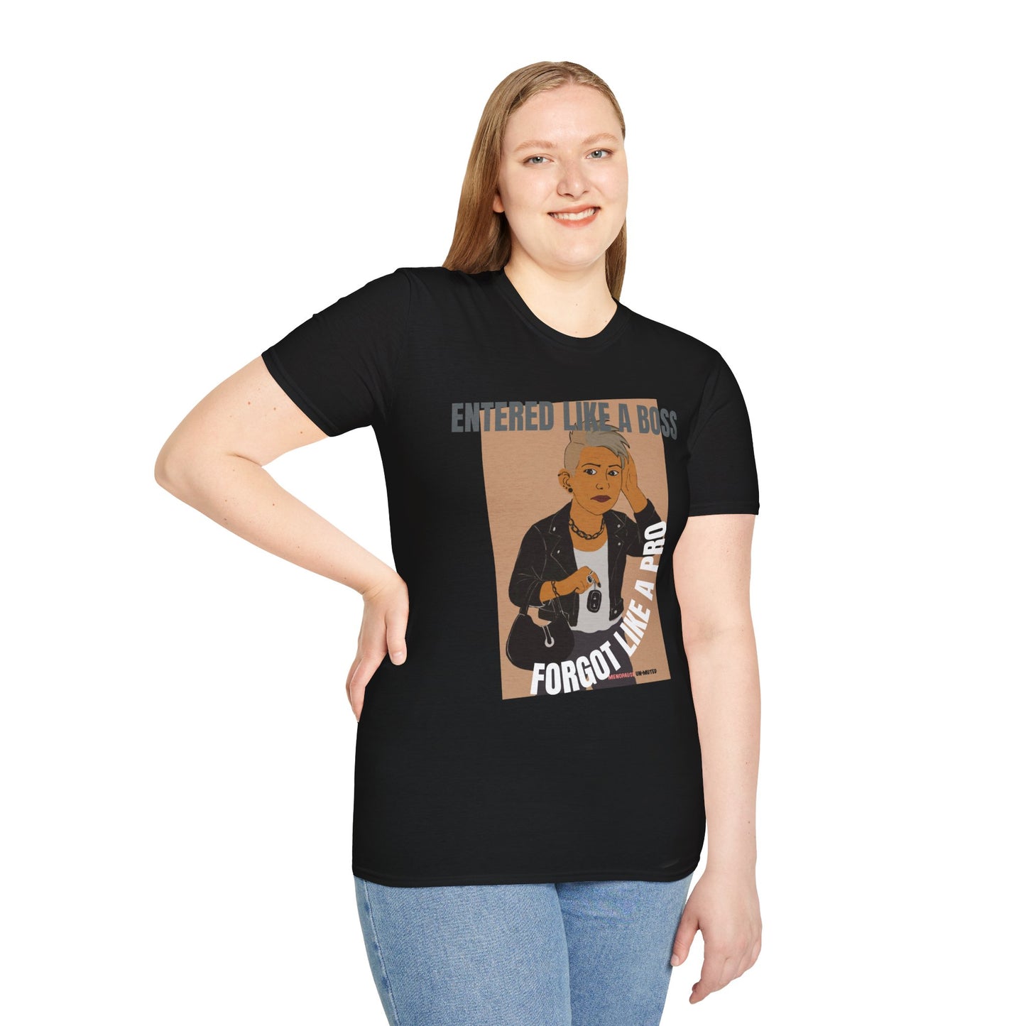 Funny Menopause T-Shirt – Brain Fog Survival Cotton - Women Gift