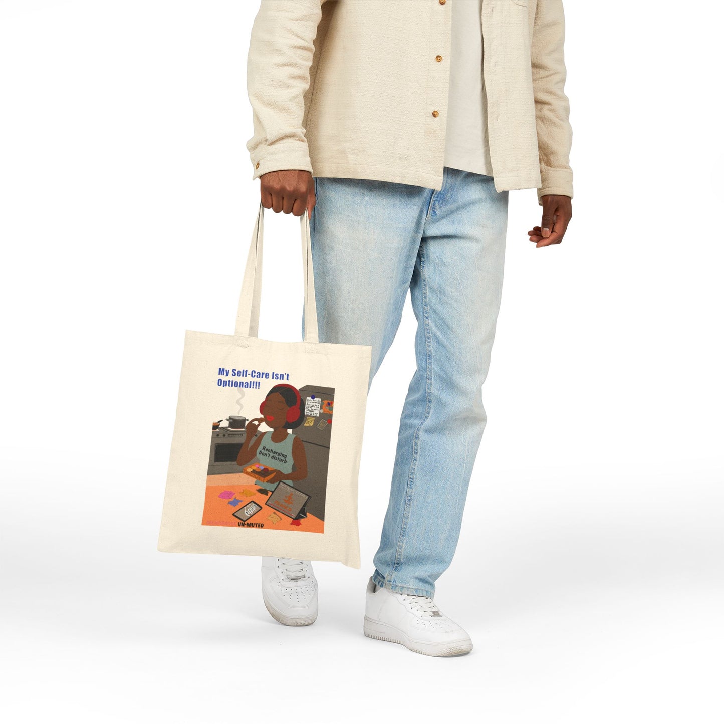 Funny Menopause Tote Bag – Mood Swing Survival Canvas & Cotton Gift for Women