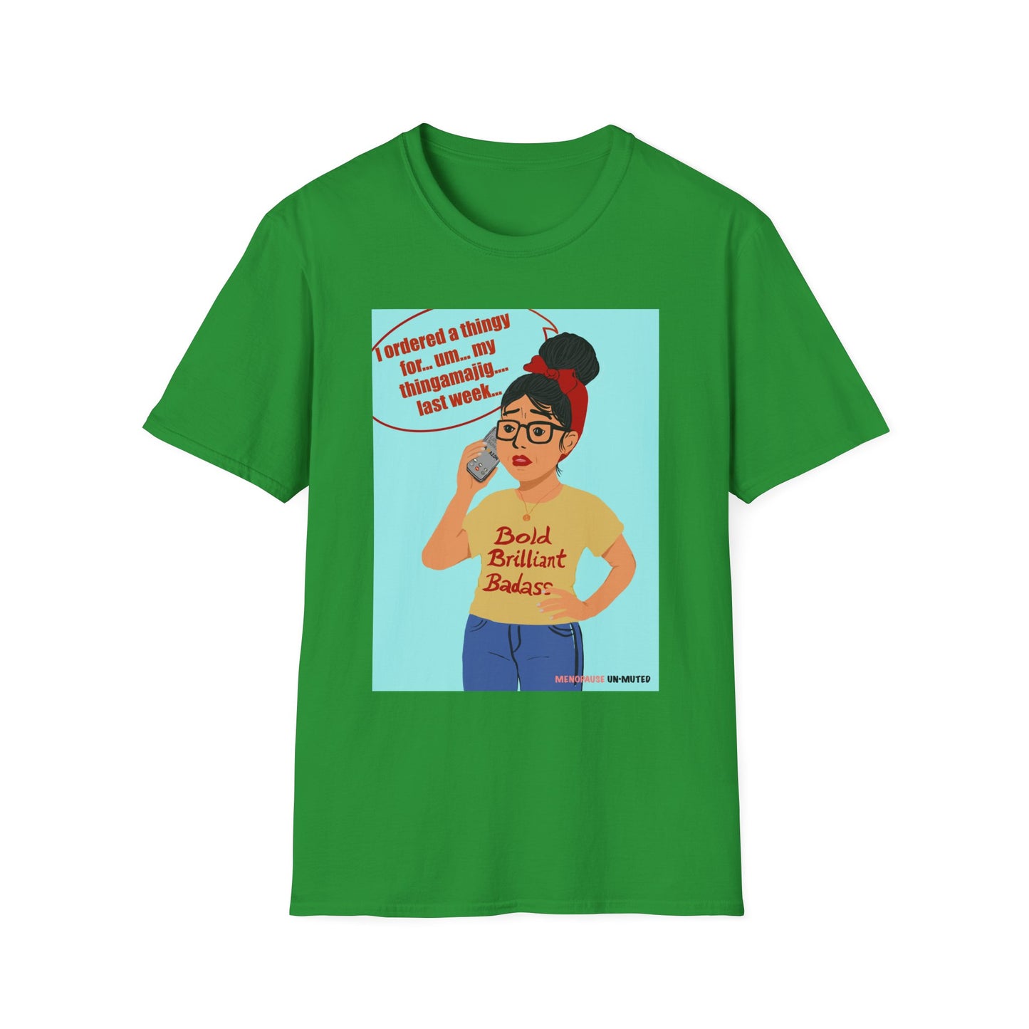 Funny Menopause T-Shirt – Brain Fog Survival Cotton - Women Gift