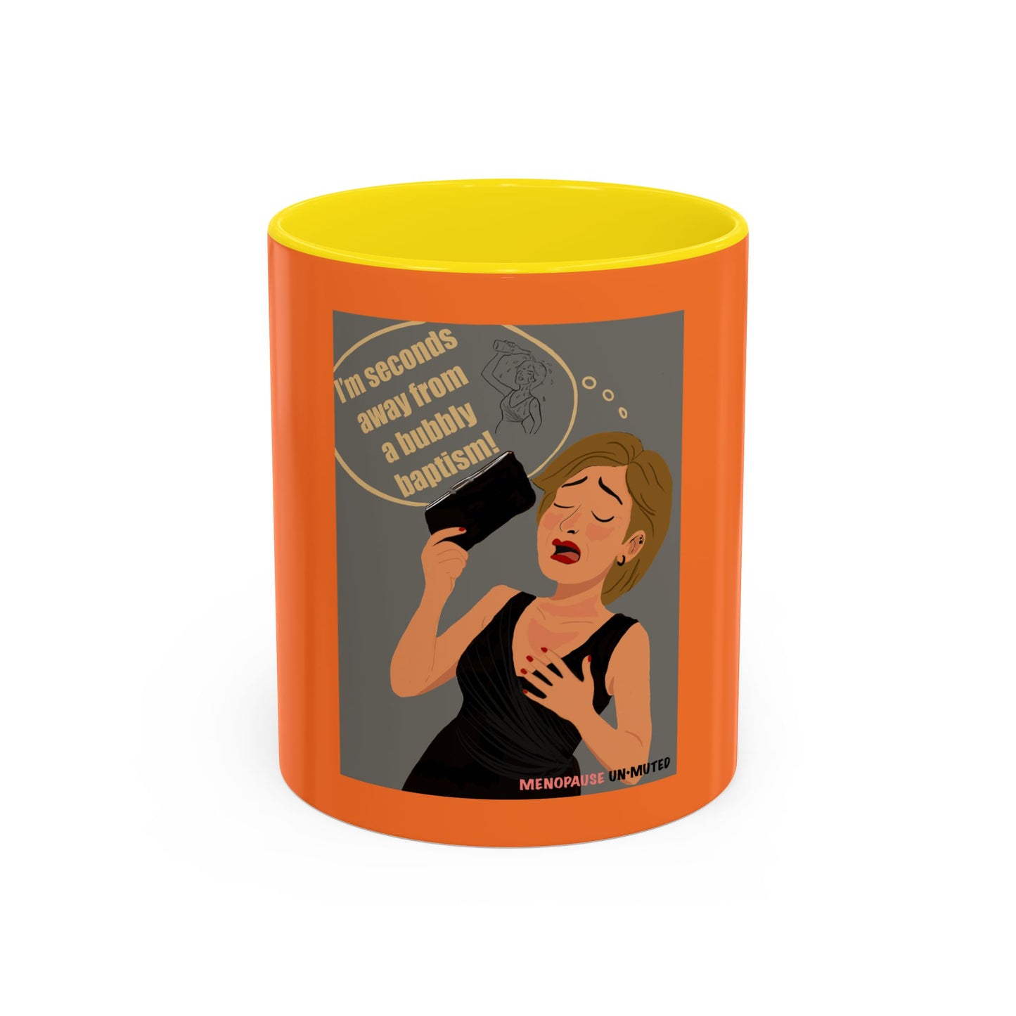 Funny Menopause Mug – Hot Flash Survival Coffee Cup for Women