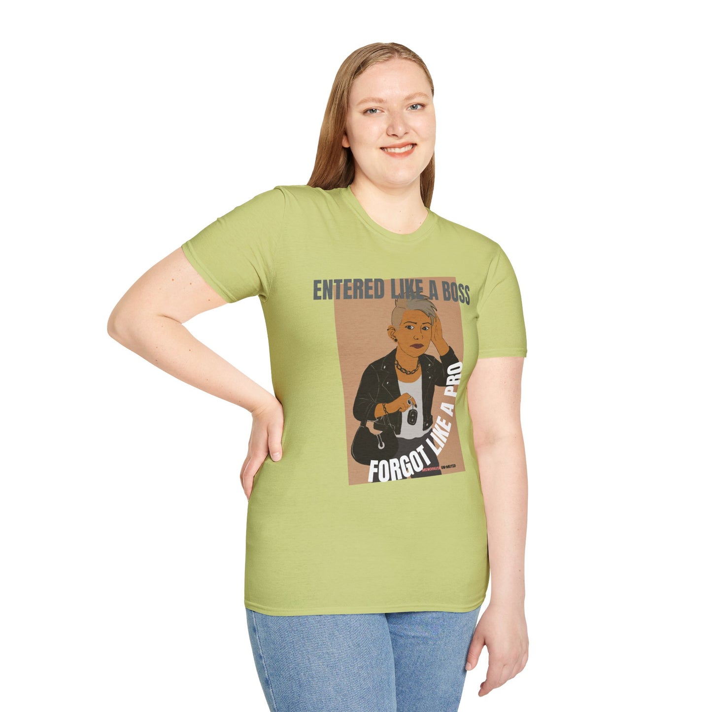Funny Menopause T-Shirt – Brain Fog Survival Cotton - Women Gift