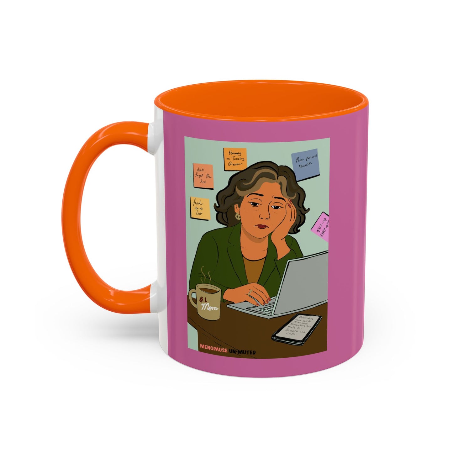 Funny Menopause Mug – Brain Fog Survival Mug for Women