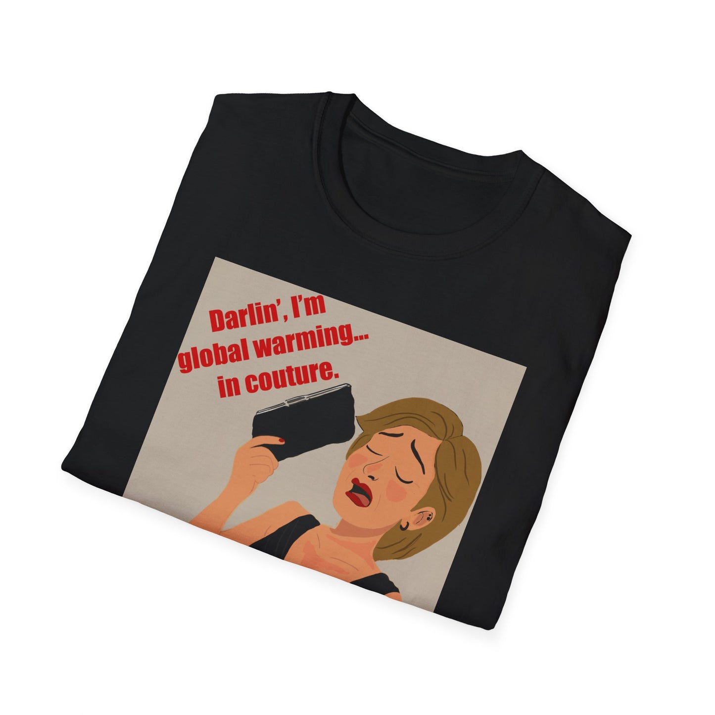 Funny Menopause T-Shirt – Hot Flash Survival Cotton Tee for Women