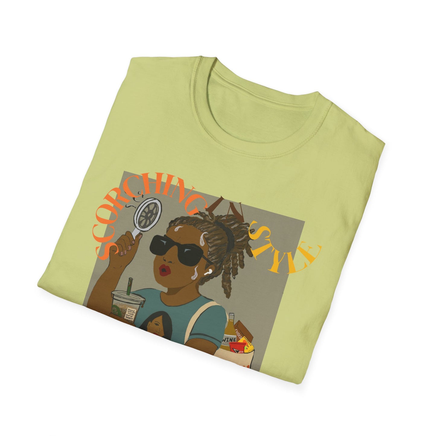 Funny Menopause T-Shirt – Hot Flash Survival Cotton Tee for Women
