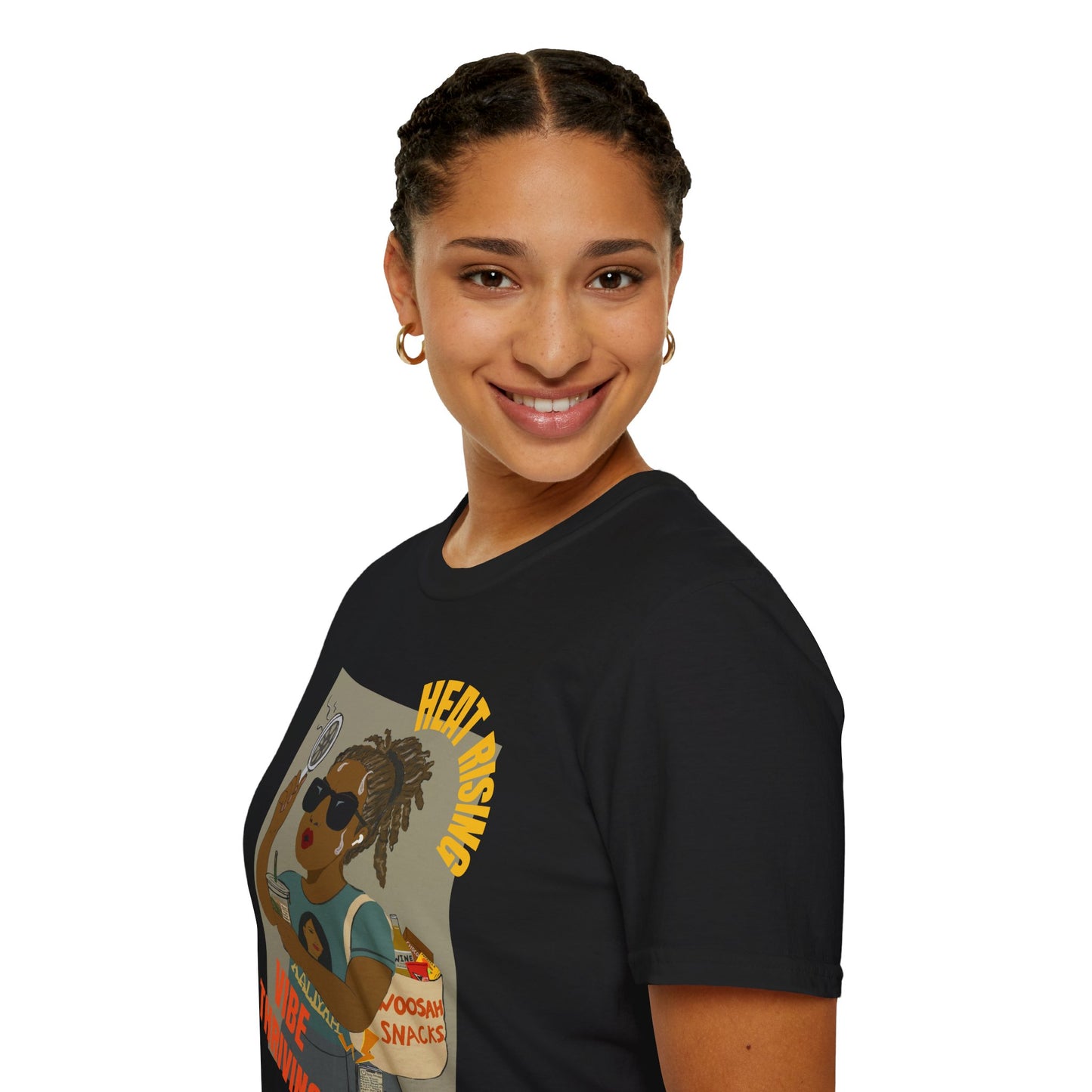 Funny Menopause T-Shirt – Hot Flash Survival Cotton Tee for Women