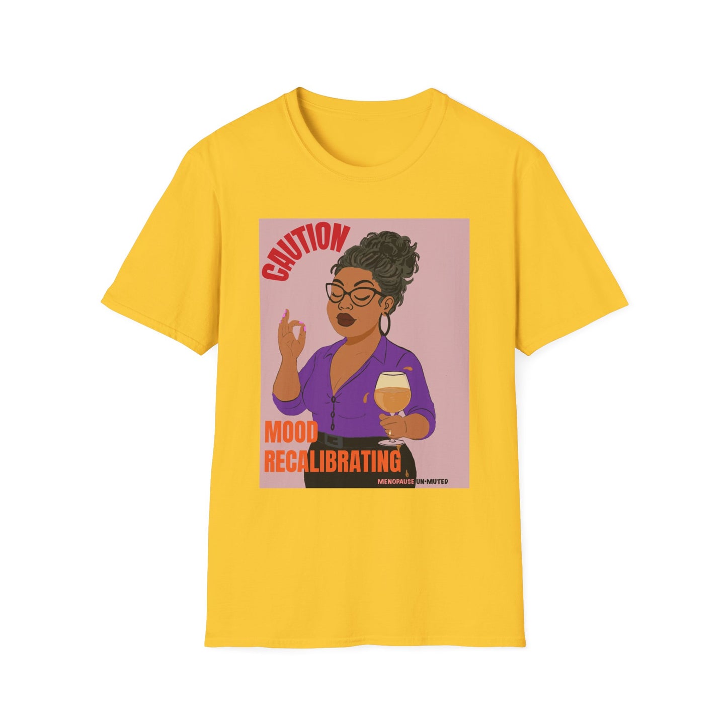 Funny Menopause T-Shirt – Mood Swing Survival Cotton Tee for Women