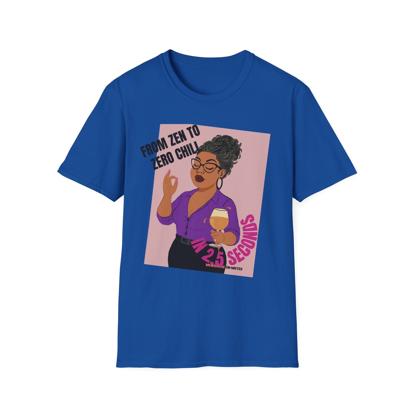 Funny Menopause T-Shirt – Mood Swing Survival Cotton Tee for Women