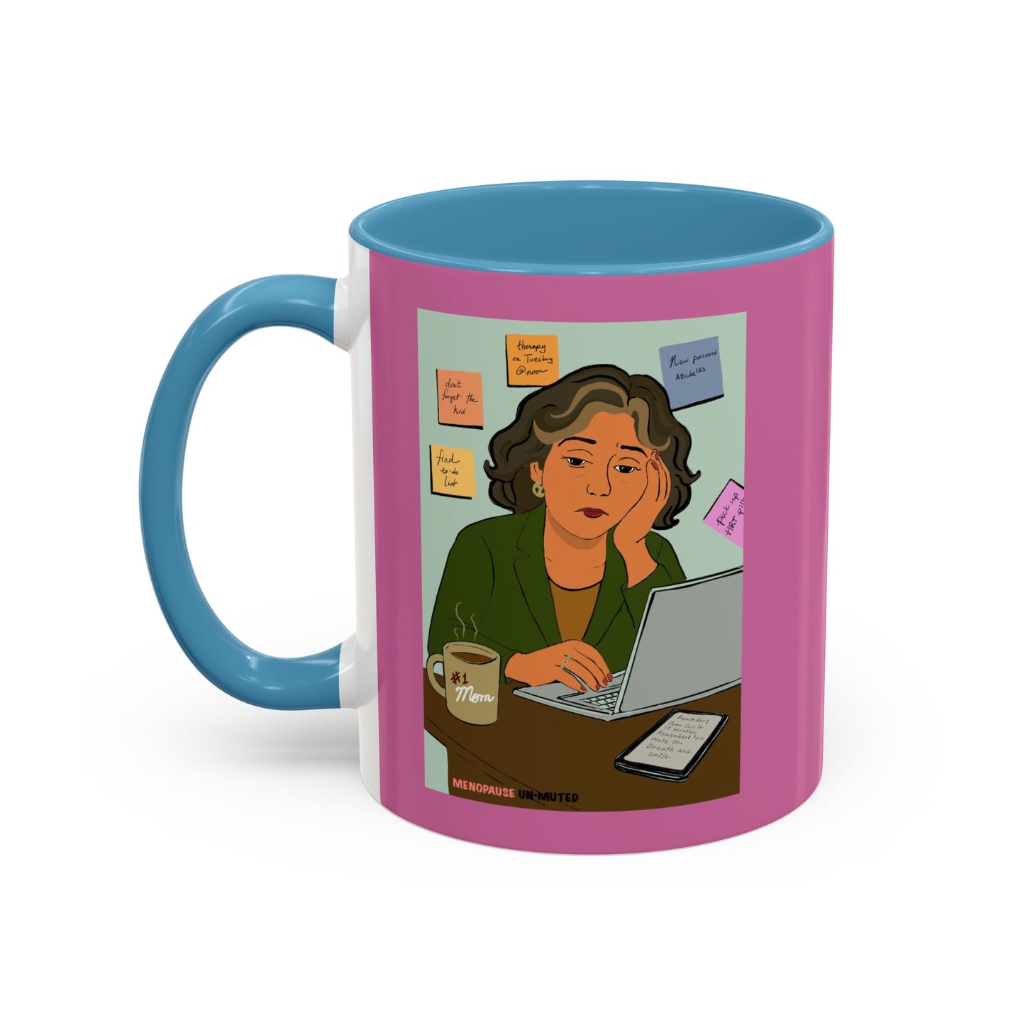 Funny Menopause Mug – Brain Fog Survival Mug for Women