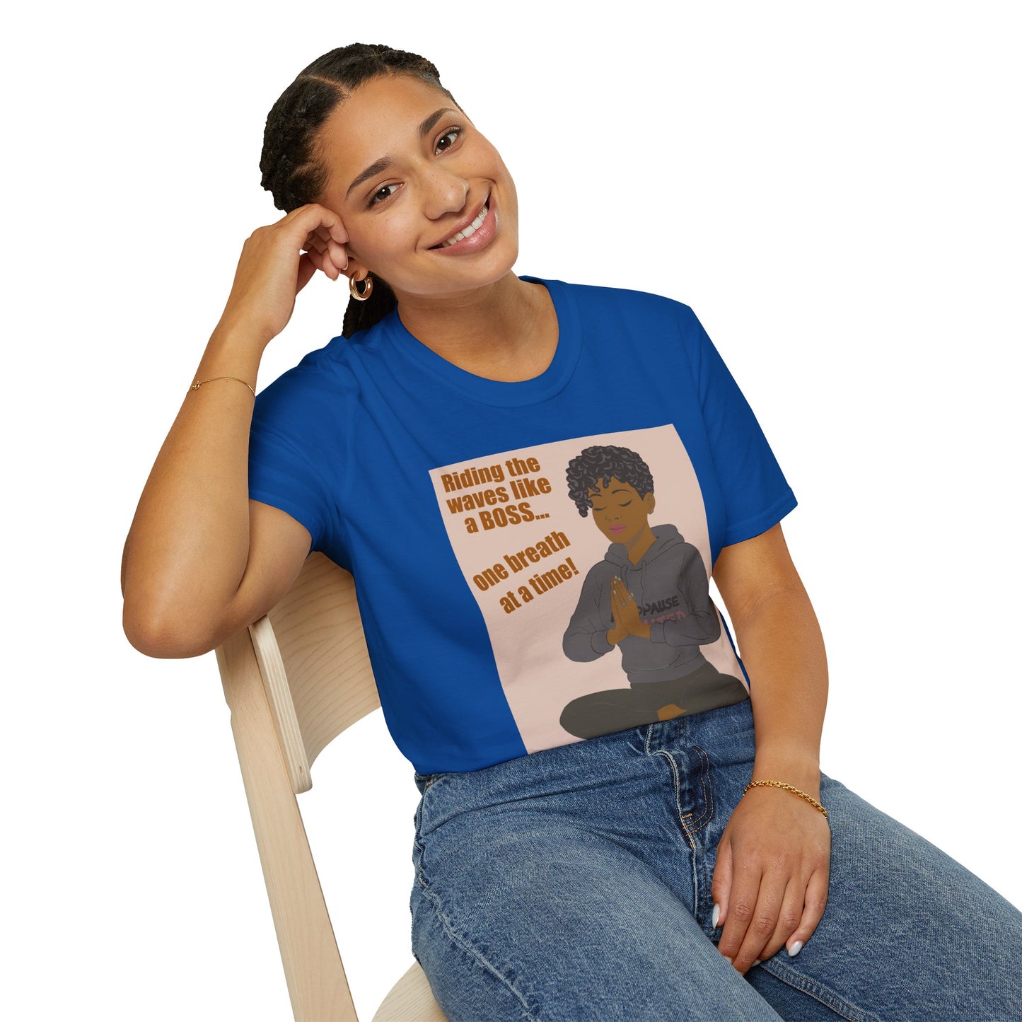 Funny Menopause T-Shirt – Mood Swing Survival Cotton Tee for Women