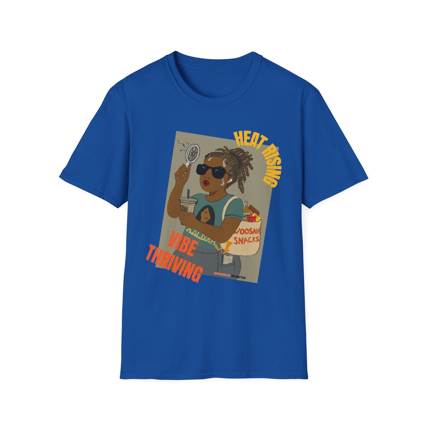Funny Menopause T-Shirt – Hot Flash Survival Cotton Tee for Women