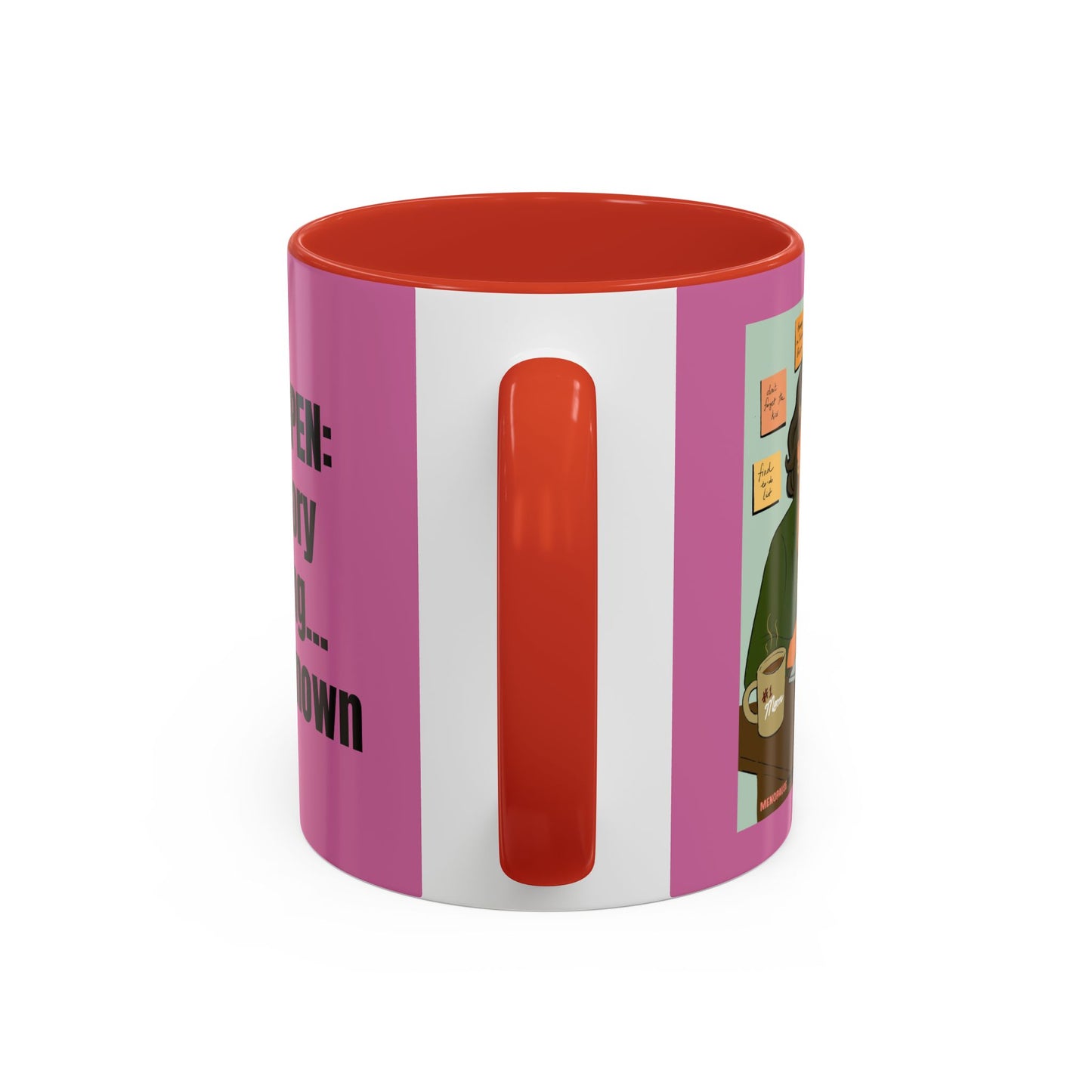 Funny Menopause Mug – Brain Fog Survival Mug for Women