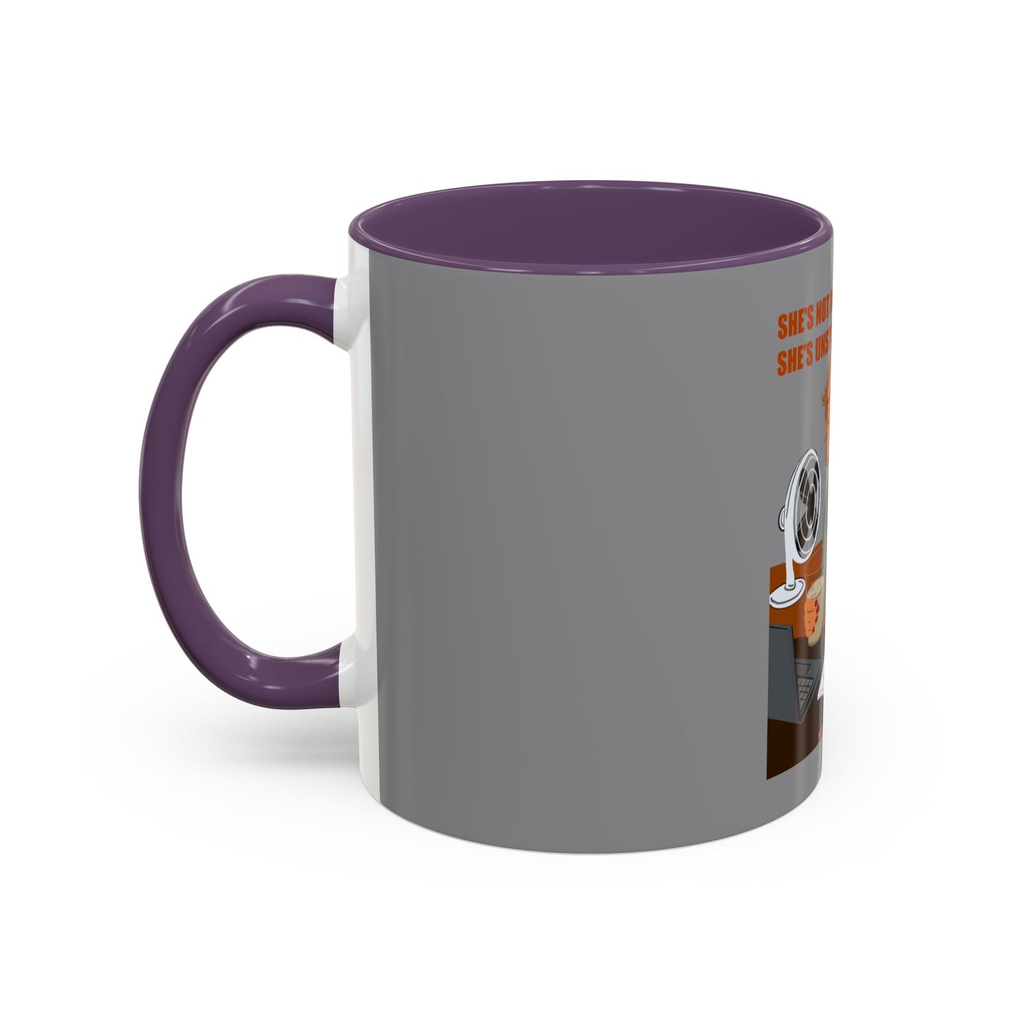 Funny Menopause Mug – Hot Flash Survival Coffee Cup for Women