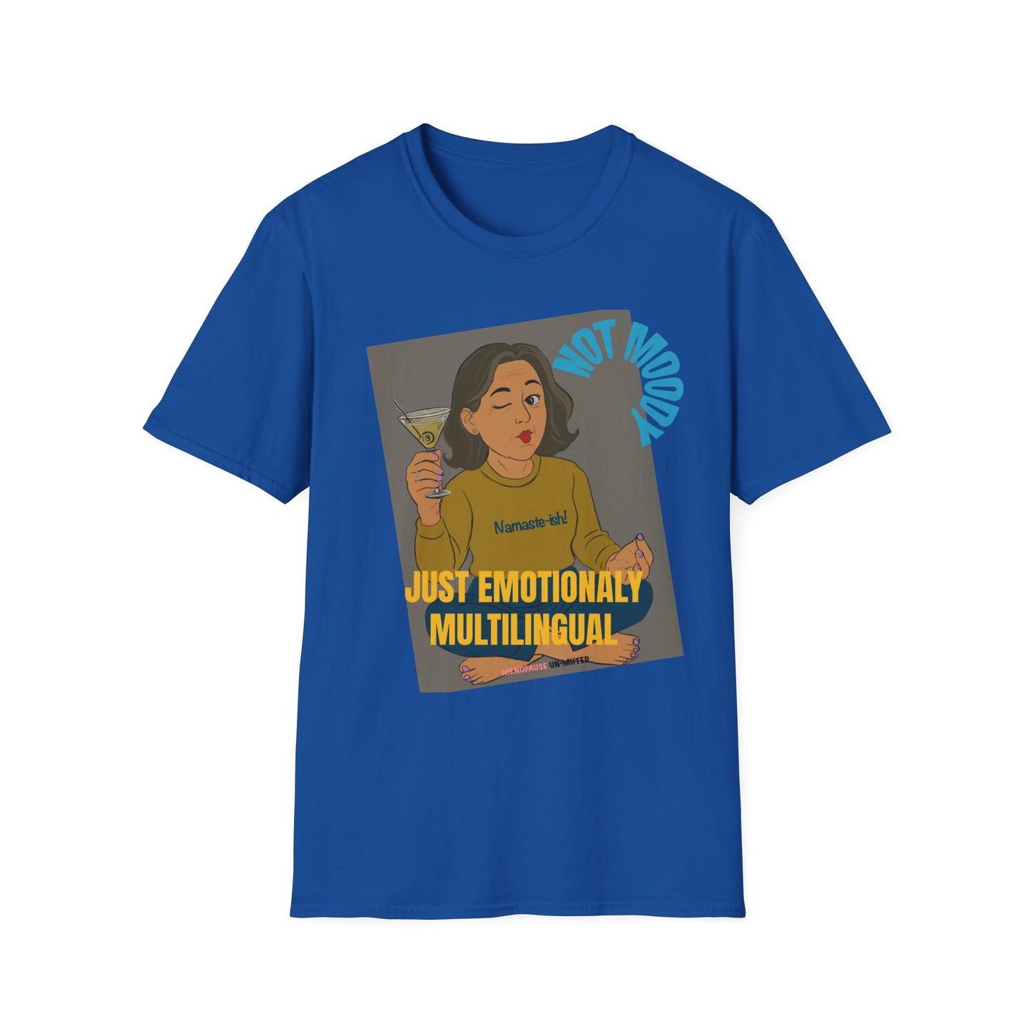Funny Menopause T-Shirt – Mood Swing Survival Cotton Tee for Women
