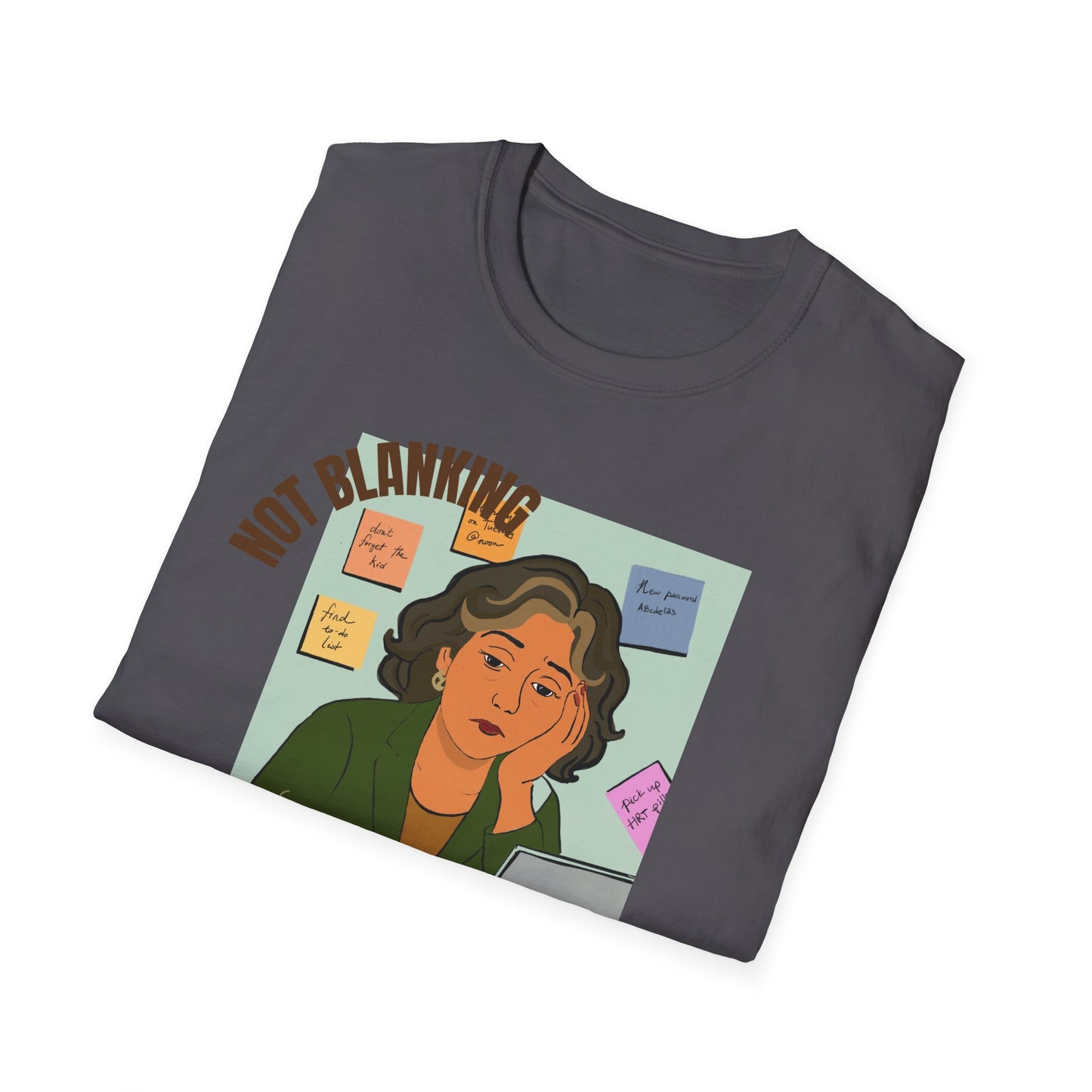 Funny Menopause T-Shirt – Brain Fog Survival Cotton - Women Gift