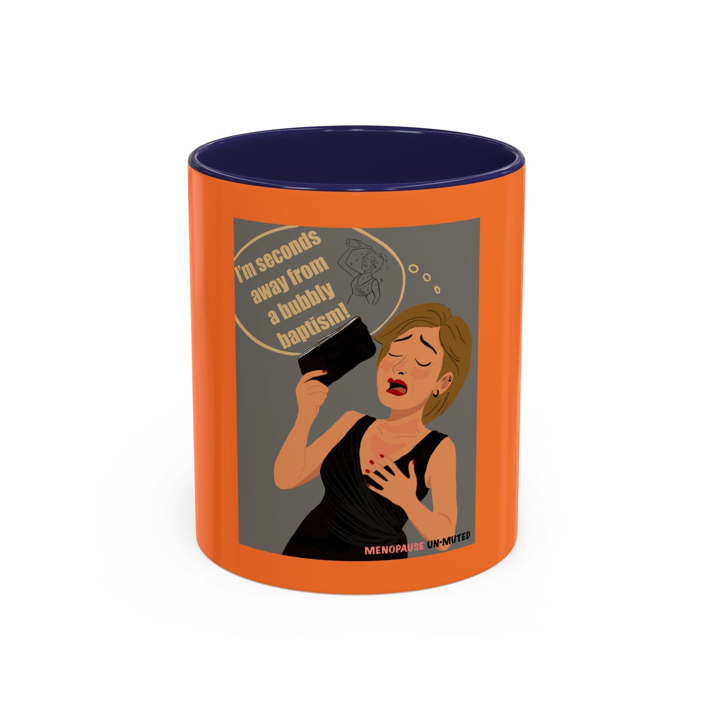 Funny Menopause Mug – Hot Flash Survival Coffee Cup for Women