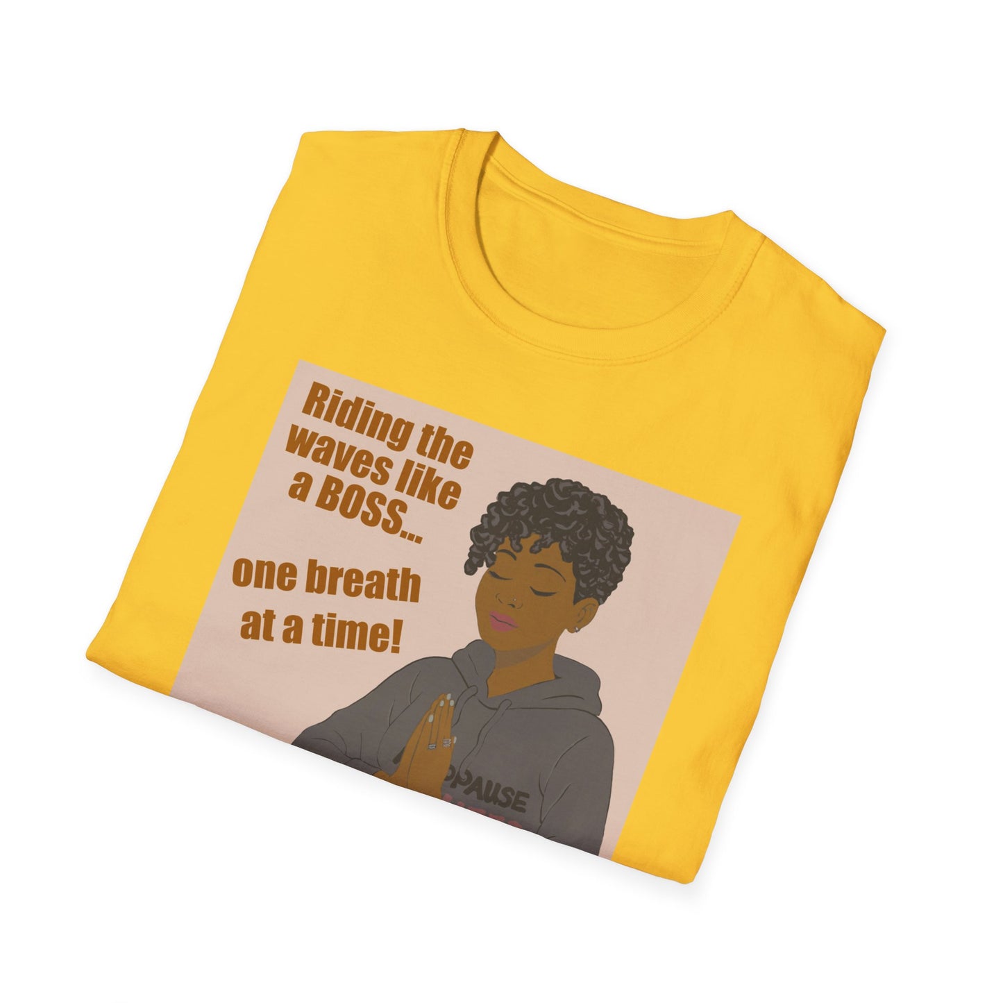 Funny Menopause T-Shirt – Mood Swing Survival Cotton Tee for Women