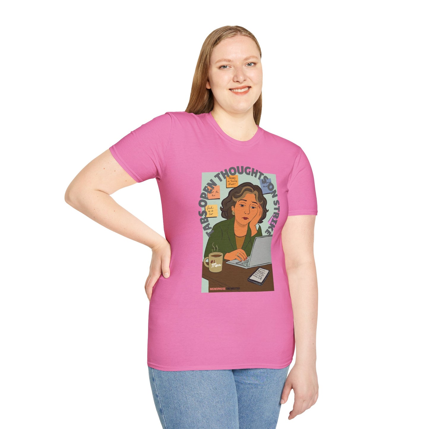 Funny Menopause T-Shirt – Brain Fog Survival Cotton - Women Gift