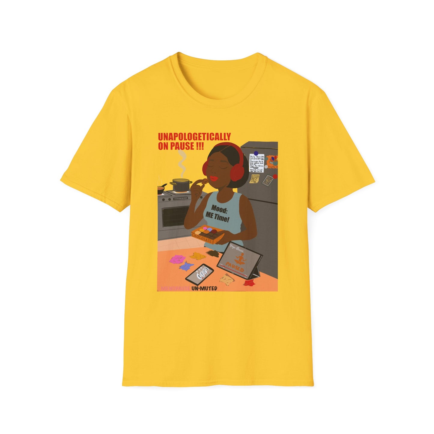 Funny Menopause T-Shirt – Mood Swing Survival Cotton Tee for Women