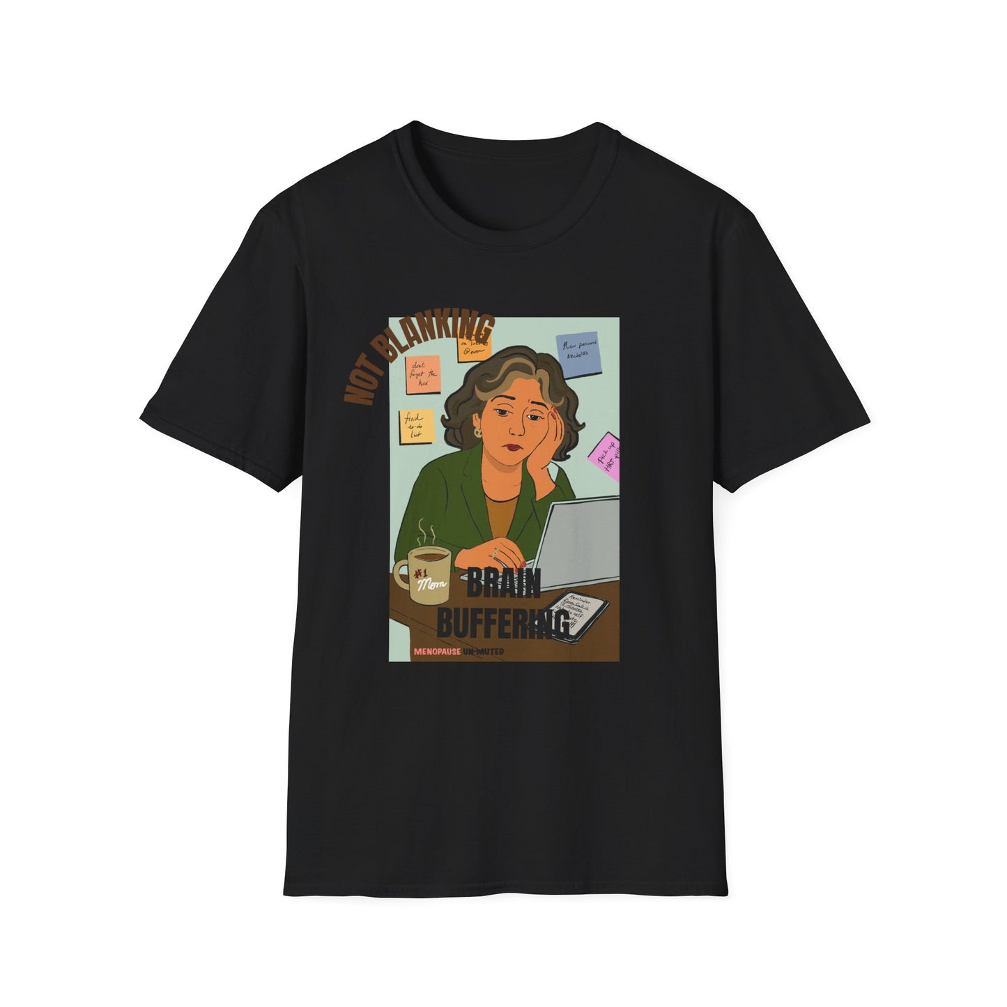 Funny Menopause T-Shirt – Brain Fog Survival Cotton - Women Gift