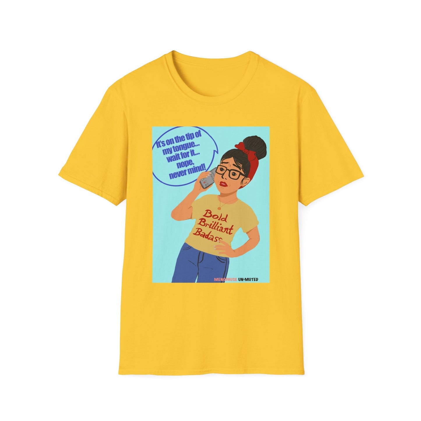 Funny Menopause T-Shirt – Brain Fog Survival Cotton - Women Gift
