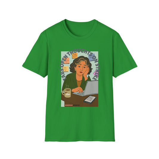 Funny Menopause T-Shirt – Brain Fog Survival Cotton - Women Gift