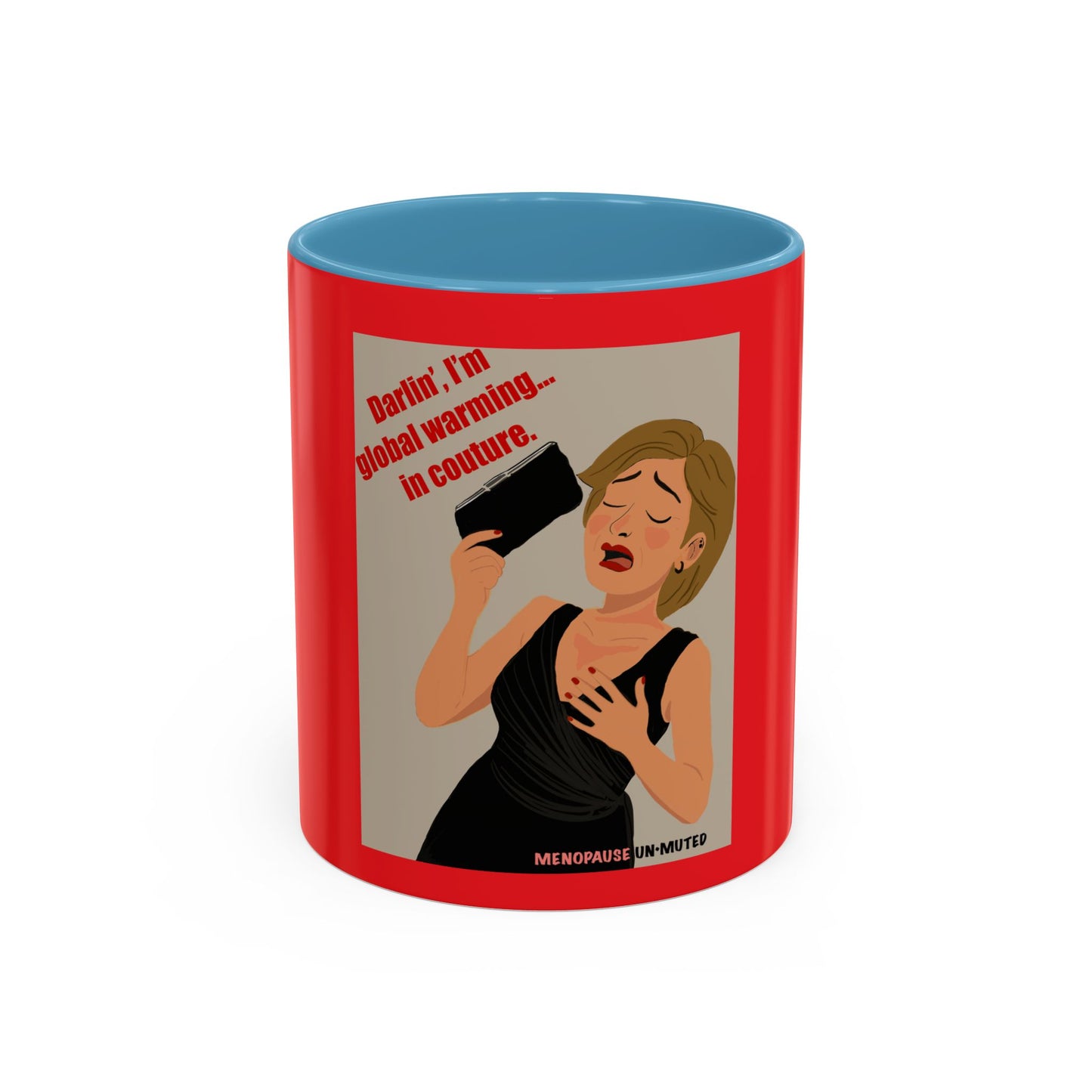 Funny Menopause Mug – Hot Flash Survival Coffee Cup for Women
