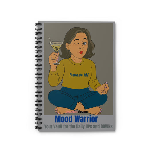 Funny Menopause Spiral Journal – Mood Swing Survival Notebook for Women