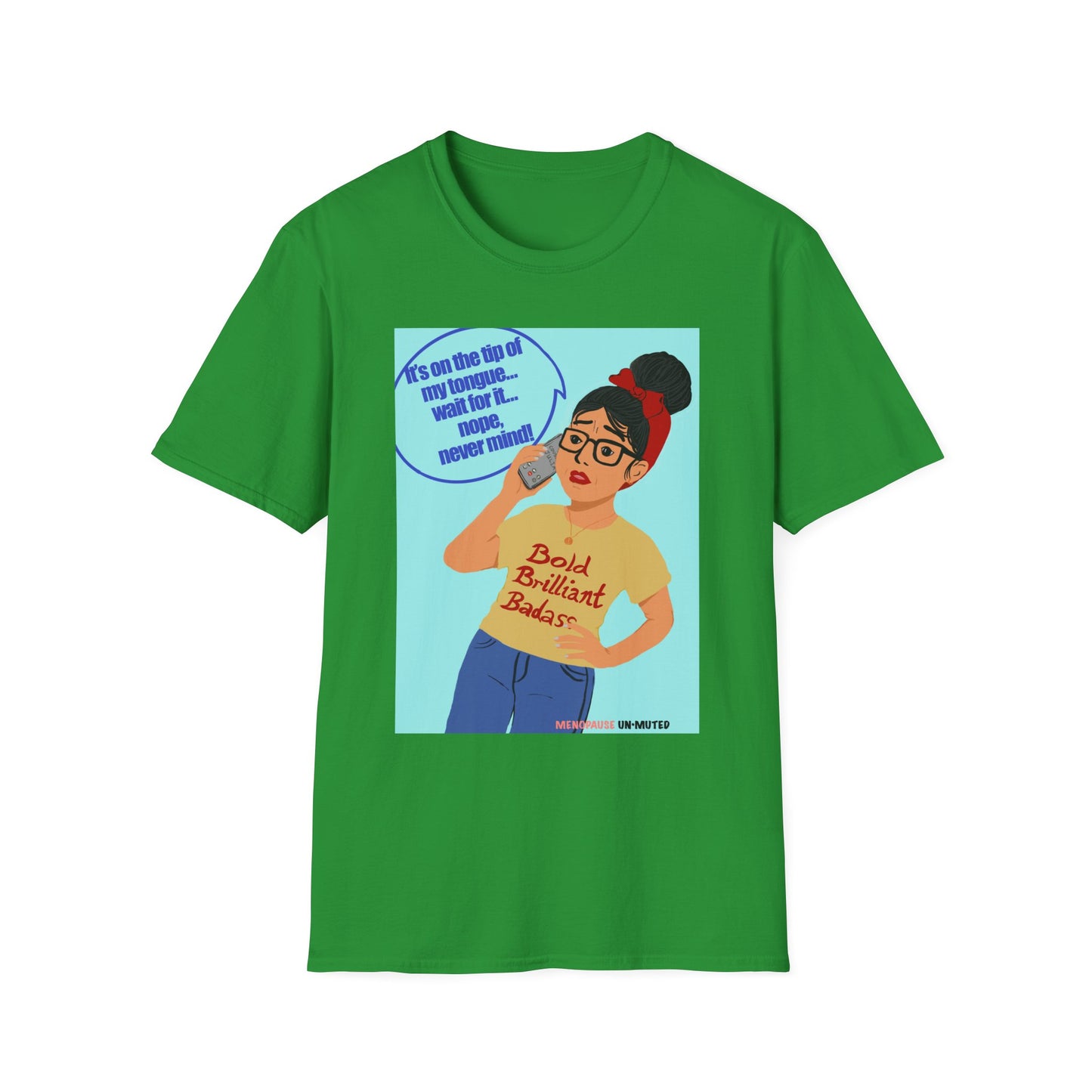 Funny Menopause T-Shirt – Brain Fog Survival Cotton - Women Gift