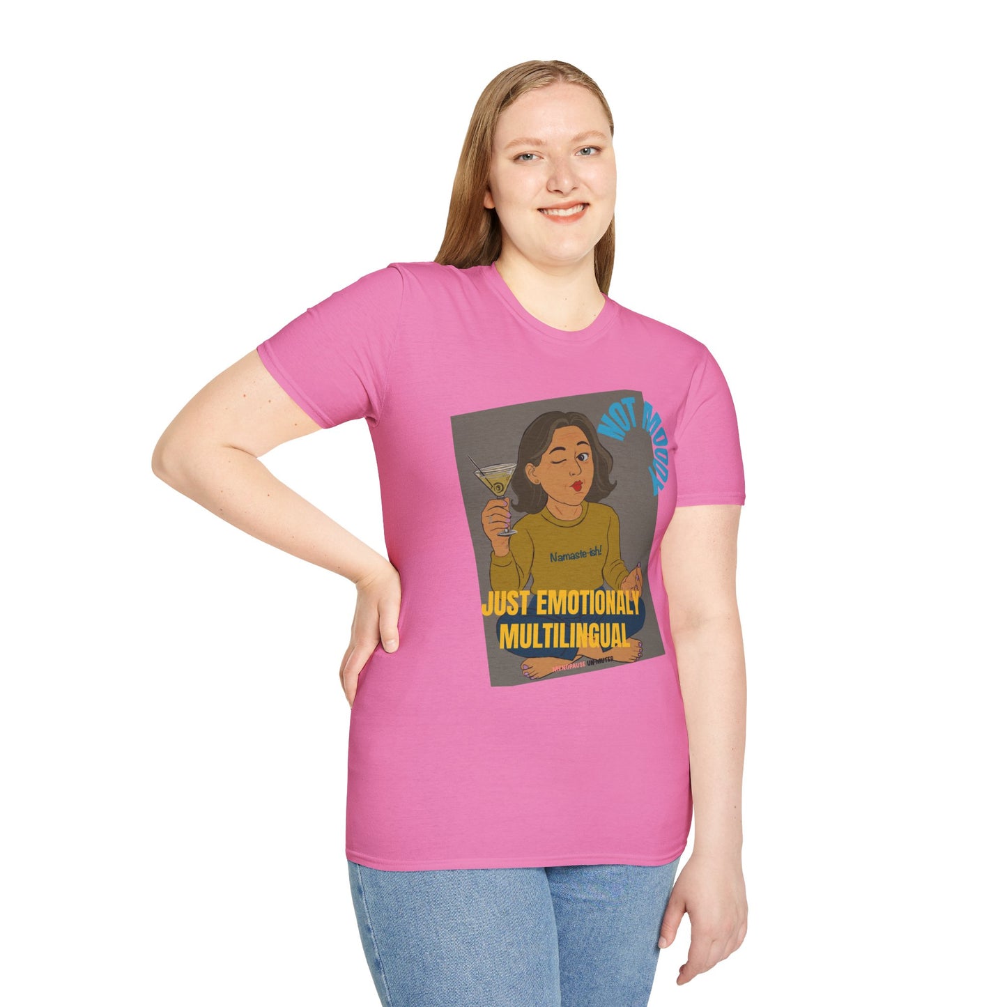 Funny Menopause T-Shirt – Mood Swing Survival Cotton Tee for Women