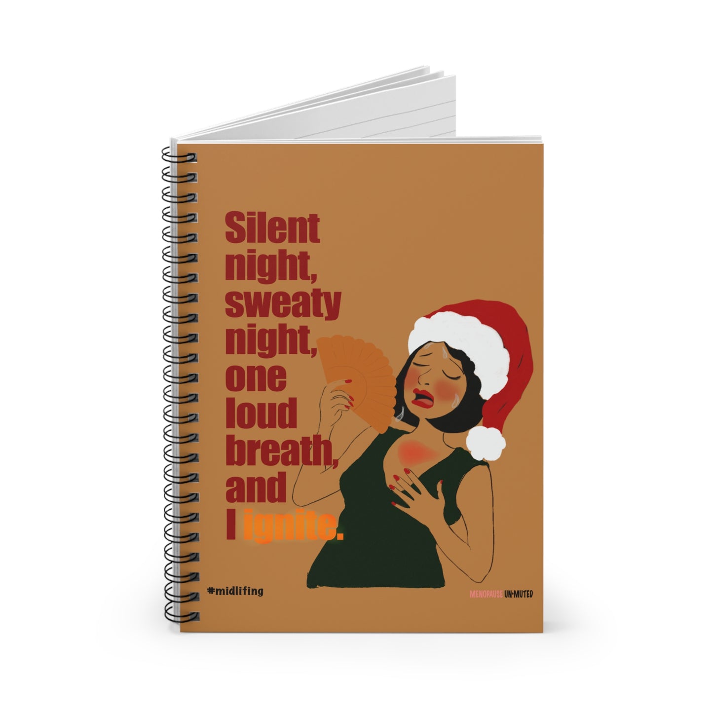 Funny Menopause Midlife Women Holiday Gift - Journal/ Notebook
