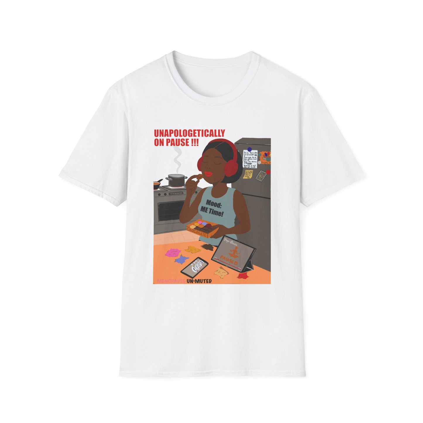 Funny Menopause T-Shirt – Mood Swing Survival Cotton Tee for Women