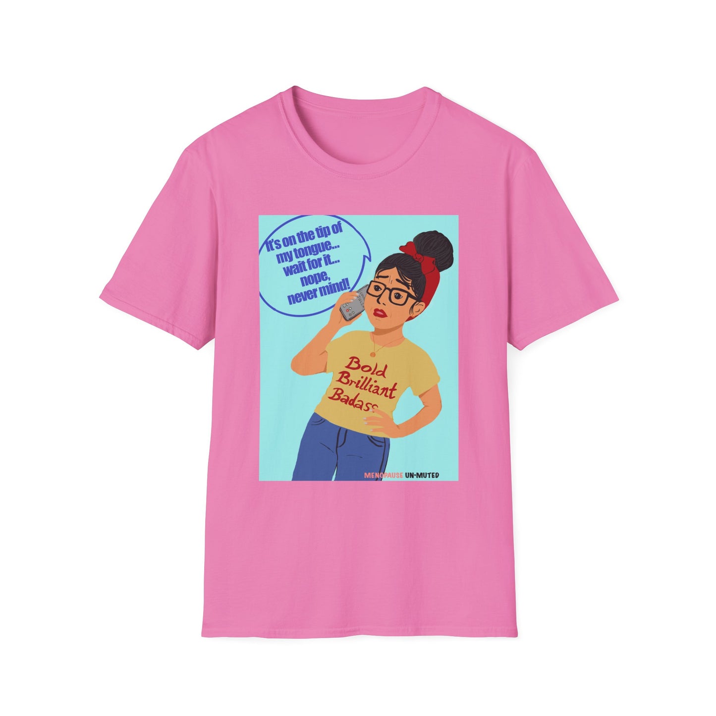 Funny Menopause T-Shirt – Brain Fog Survival Cotton - Women Gift